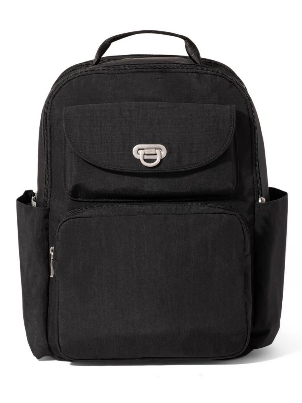 Baggallini Coastal Flip Lock Laptop Backpack w/ Luggage Sleeve & RFID NEW NWT